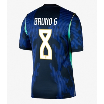 Billige Fotballdrakt Brasil Bruno Guimaraes #8 Replika Bortedrakt VM 2026 Kortermet